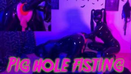 Ox Balls Pig Hole Fisting with Mistress Patricia @mazmorbidfetish #fisting