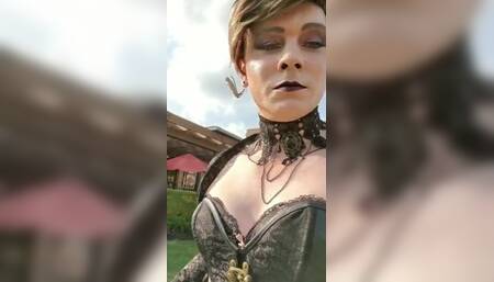 Exposing my penis on high street