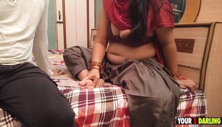 Punjabi Stepmom Was So Horny She Wants Her Stepson's Big Dick in her pussy