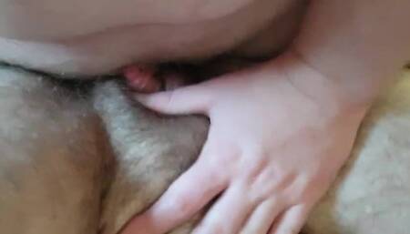 FTM Femboy Otter Frotted and Fucked Bareback and Rides Big Dick Chub Enby in Homemade Quaratine Vid