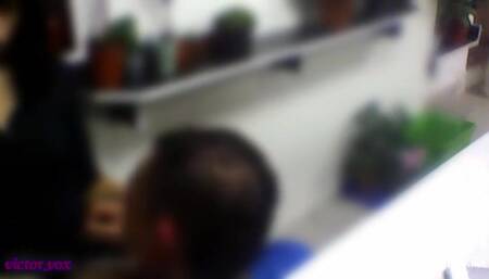 The Plumber Wants To Fuck The Salesman At The Point Of Sale