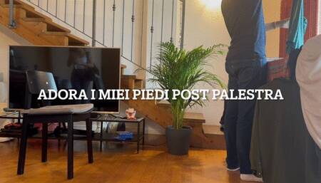 GEA DOMINA - WORSHIP MY FEET AFTER THE GYM (MOBILE)