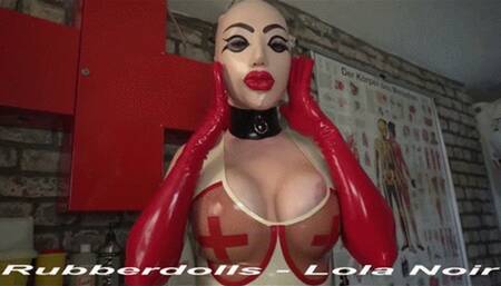 Lola Noir - Fun With Rubberguys Cock - 4K