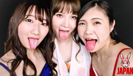 Divine Trio Lesbian: The Sensual Encounter of Koharu, Nanoka and Misaki (Part 1-2)