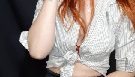 Smoking lesson - 1 cigarette for me and 1 for you, you will smoke with me