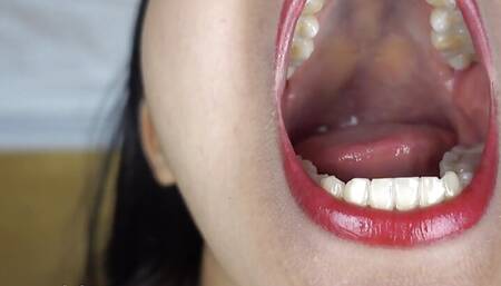 Japanese Girls Mouth Inspection