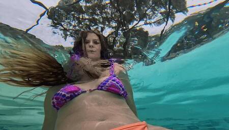 Underwater Scissors: 4k hd