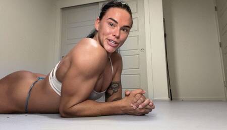 Anti-Muscle Girl Guy Friend Loses Arm Wrestling & Has to Worship Me