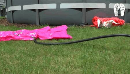 Inflate air mattress