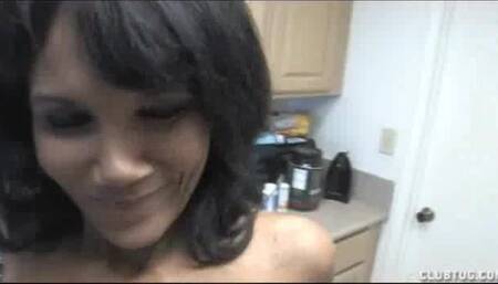 Drunk Mom Mrs. Astoria Makes Johnny Jizz