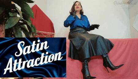 Satin leather attraction - Reinaleather POV 4k
