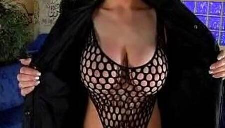 Masturbating Big Tit Christine Fucked