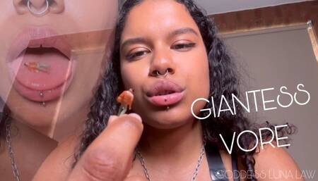 Giantess Vore POV
