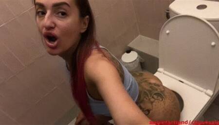 3 public places, constant diarrhea