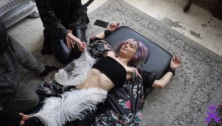 Sofia first ever tickling session part 2 (upper body) 1080