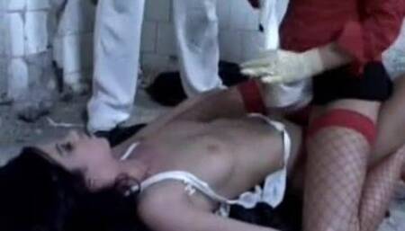 Clinic Cock Cramming Orgy