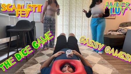 The Dice Game with Ebony Goddess Amber Luv