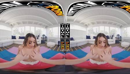VIRTUAL PORN - Your StepSister Violet Gems Is A Yoga Slut And Now You Can Fuck Her