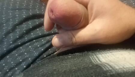 I masturbate my big dick while watching porn. Finished. Lots of sperm