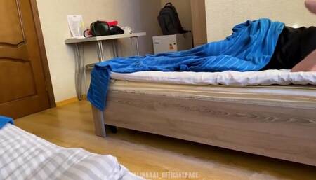 Hot Stepmom fucked her stepson in a cheap hotel to spite her husband