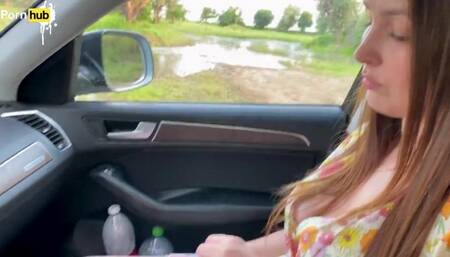 "- Fuck me please!" Stepson fucked a young stepmom after her quarrel with her father