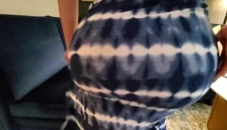 Stranger gets a lucky dick appointment with Crystal Lust in tight dress