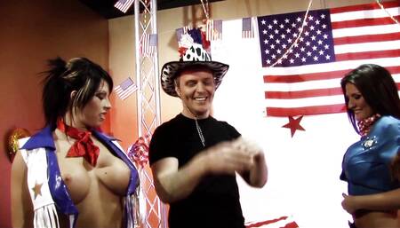 Brooke And Austin Take On A Couple Of Guys In This Hardcore Foursome