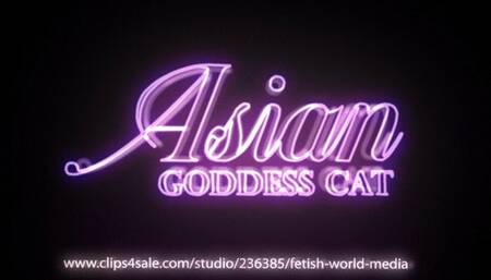 Asian goddess cat & Morgana soles outdoor worship