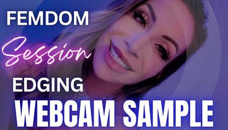 FemDom Webcam Edging Sample - Jessica Dynamic