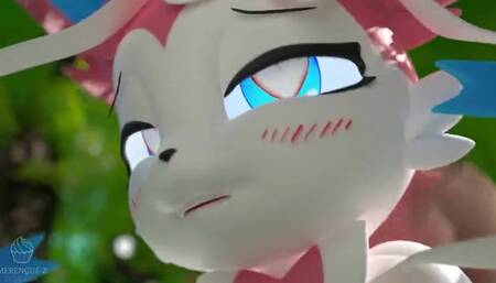 Sylveon CREAMPIE, VAGINAL AND BLOWJOB! She Swallow all (Pokemon) | Merengue Z