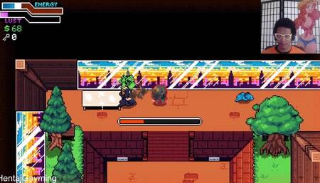 (Gay) Sweaty thick ass! Tailbound #2 W/HentaiGayming