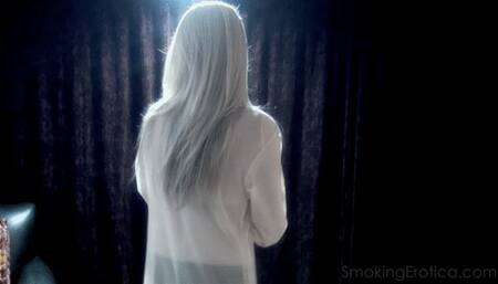 Smoking Erotica - Allie James 2 - Vaping + Sex in full HD