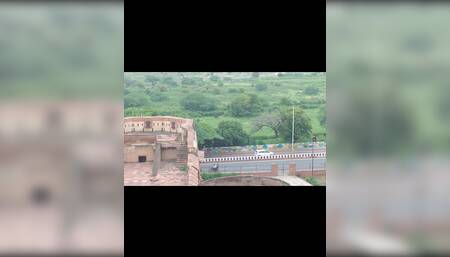 Indian Couple Visit Taj Mahal and Fuck in the Taj View Hotel