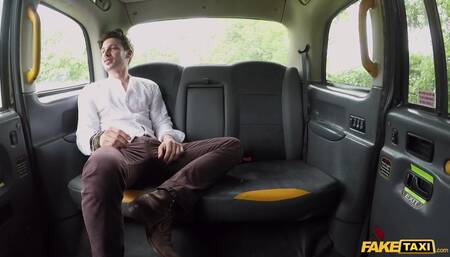 Fake Taxi Horny couple hire the taxi for sex