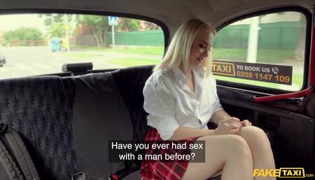 Fake Taxi Dirty driver fucking a hot virgin Vera Jarw in a taxi