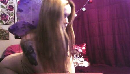 Sexy Sprite Dances Nude