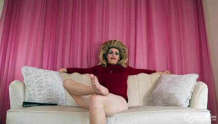 Stroke to My Dirty Feet JOI