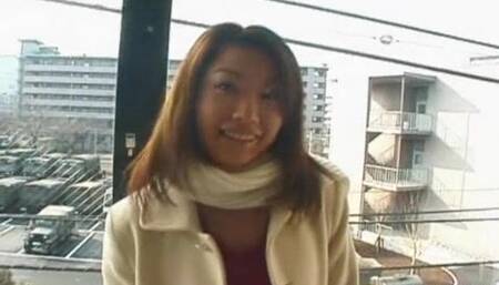 Hot Japanese teen exhibs and gets fucked outdoor