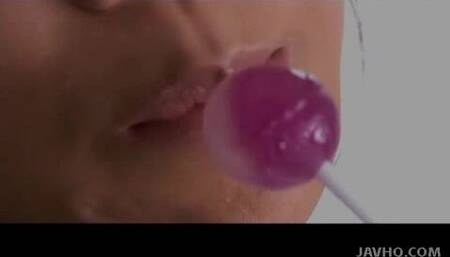 Serina Hayakawa Asian babe double blowjob