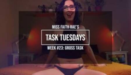 A Gag-Worthy Task for Disgusting Losers - Miss Faith Rae's Femdom Audio Blowjob and Facefucking Deepthroat Instructions