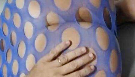 Strangers guys making my wife horny showing her big ass