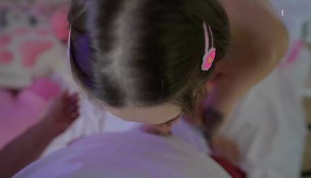 Stepsister: "I changed my Mind, DON'T PULL OUT!!!"