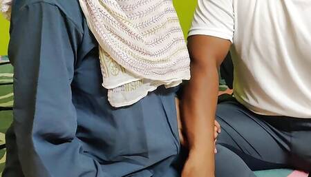 Beautiful Hijabi Girl Love To Move On Top Of Big Dick