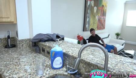 Teen Milks Stepbrother's Oversized Cock - Carolina Sweets -