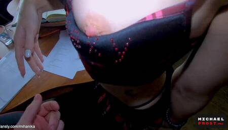 Anal Tutor Cums On My Face