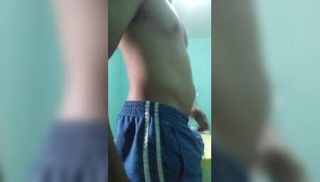 Young Man Doing His Masturbation