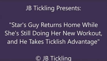 Star Gets Tickled at the End of Her Bondage Workout - WMV