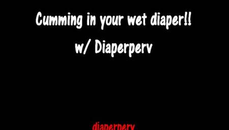 ABDL Audio Making you edge with Magic Wand over diaper!