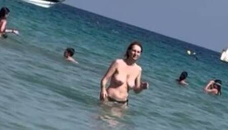 Topless in Ibiza 2024