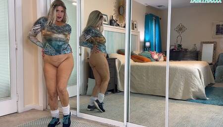 Shirt 1 Bottomless Posing